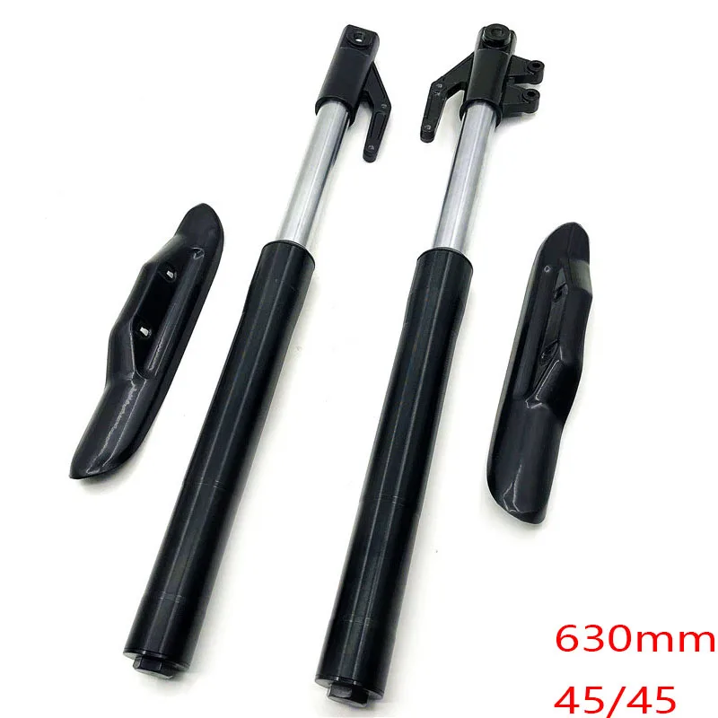 630MM Front Inverted fork shock absorption 45MM/45MM with shock protector cover for Apollo Chinese Dirt pit bike CRF KLX