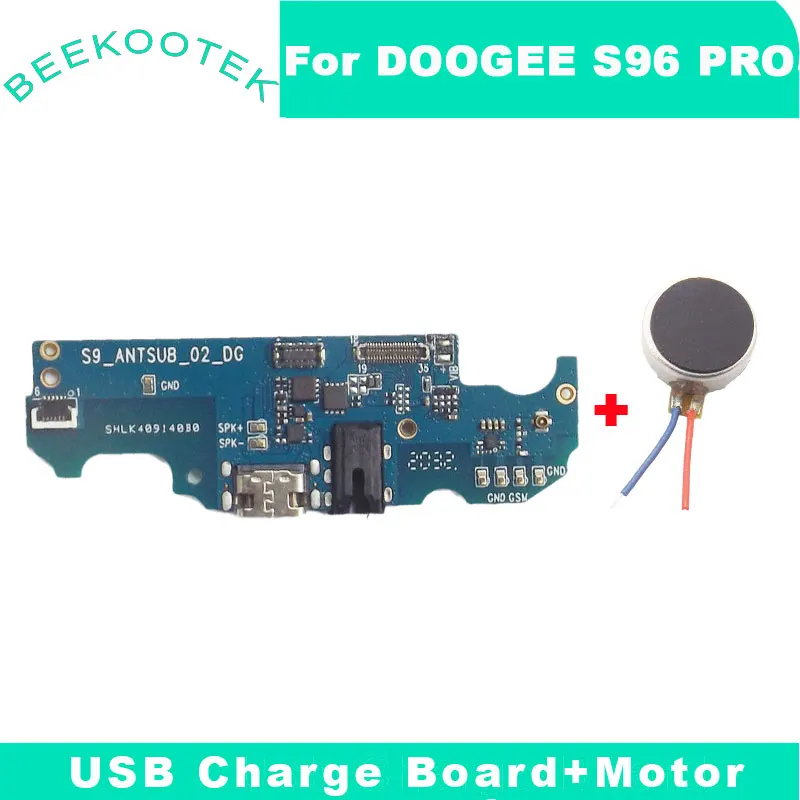 New Original DOOGEE S96 pro USB Charging Port Board With Motor Repair Replacement Accessories Parts For Doogee S96 Pro Cellphone