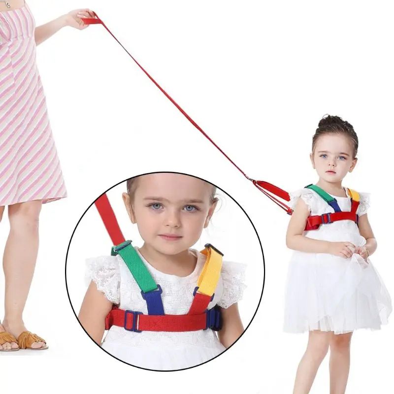 Anti-Lost Band Baby Kid Child Safety Harness Anti Lost Strap Wrist Leash Walking Backpack For 1-10 Year Old Children Dropship