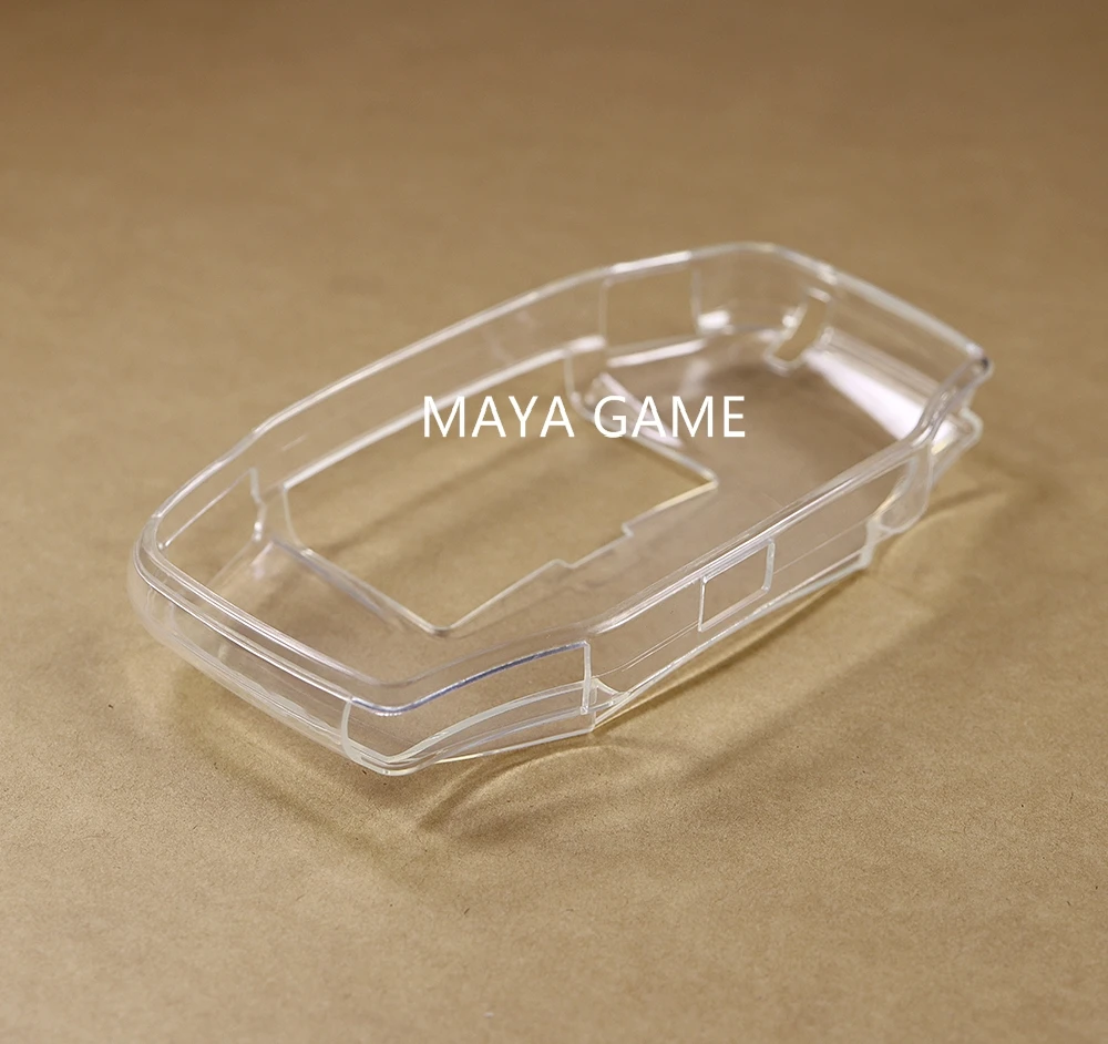40pcs for GBA GBP Console Protection TPU Cover Pocket Clear Transparent Protective Shell Case