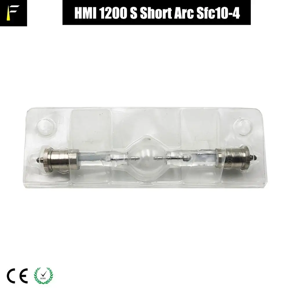 Stage Moving Head Scan Light Bulb hti hmi 1200 Display Optic Lamp HMI1200w /S Short Arc Gas Discharge Screw Pins Lamp DDQ1200W