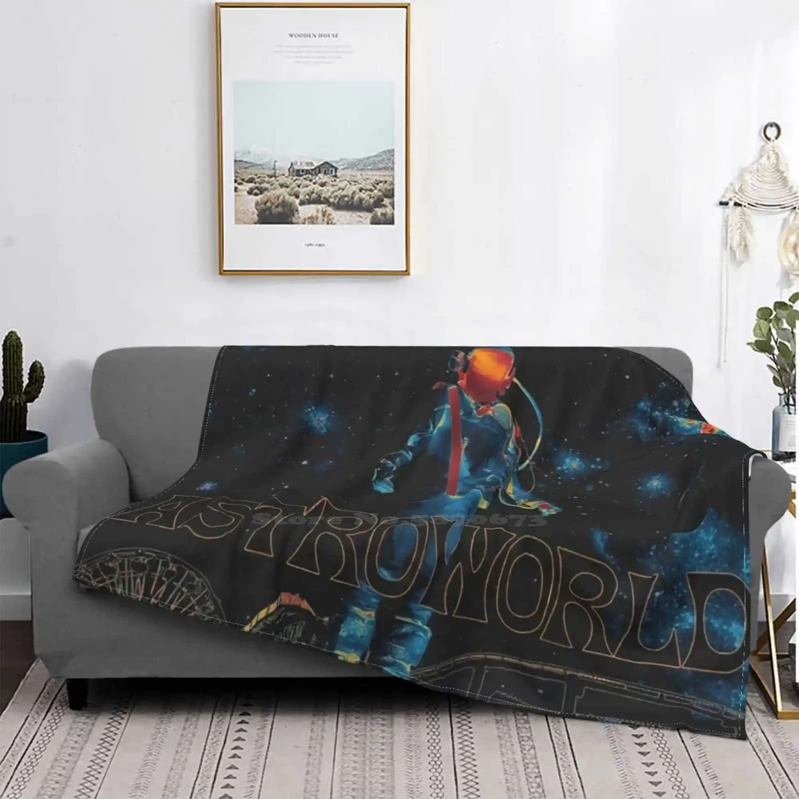 Poster New Arrival Fashion Leisure Flannel Blanket Rap Music Hiphop Drake Lil Uzi Vert Playboicarti Kanyewest Rapper Migos