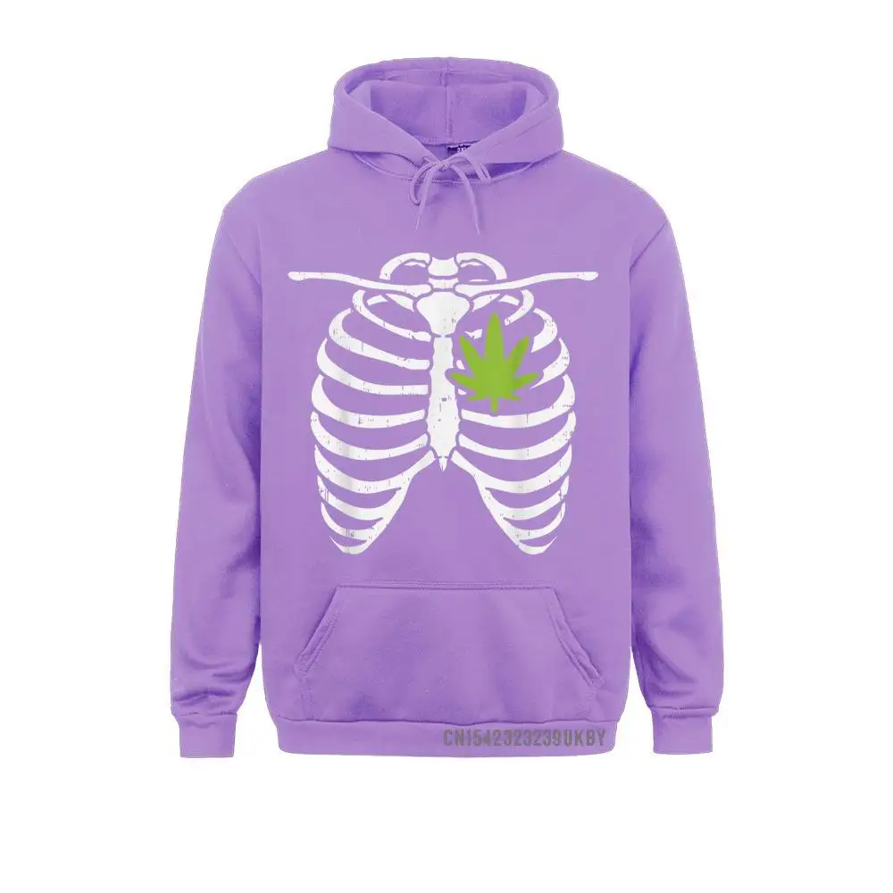 Comics Weed Heart Skeleton Ribs X-Ray Halloween Costume Pothead 420 Hoody Sweatshirts For Men Plain Sweatshirts Hoods