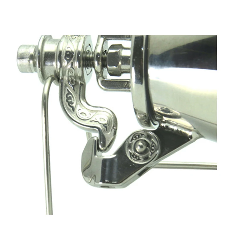 ماكينة صنع الفشار الصغيرة المصنوعة من الفولاذ المقاوم للصدأ ماكينة صنع الفشار اليدوية على الطراز القديم ماكينة صنع الفشار الصغيرة والقابلة للجمع