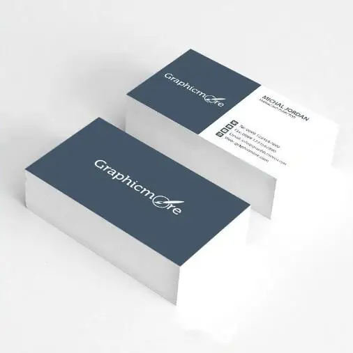 Custom paper visiting card/paper business card printing