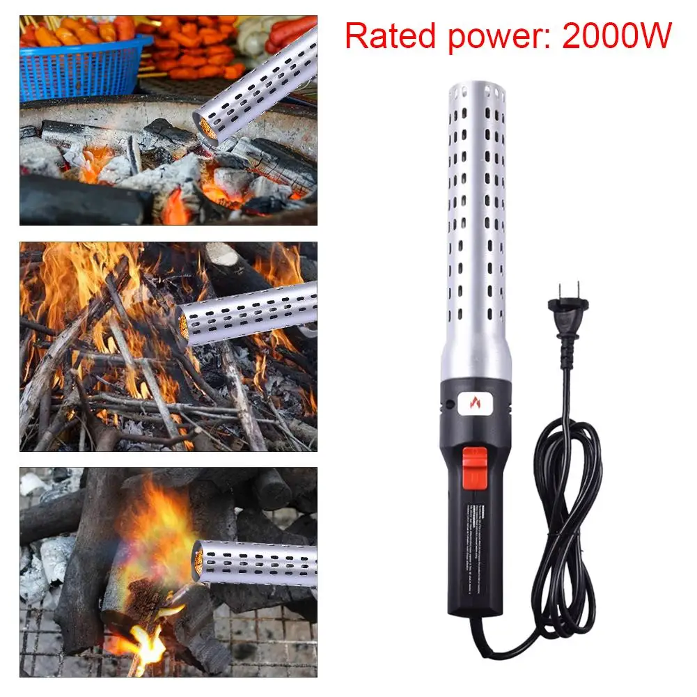 2000W Charcoal Lighter BBQ Grill Starter Firelighter Fire Looft Charcoal Lighter High Quality