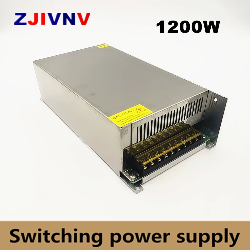 

1200W 12V 24V 36V 48V 60V 72V 80V 90V 110v 220v Switching Power Supply LED power supply input 110/220V Ac To Dc Smps 12V 100a