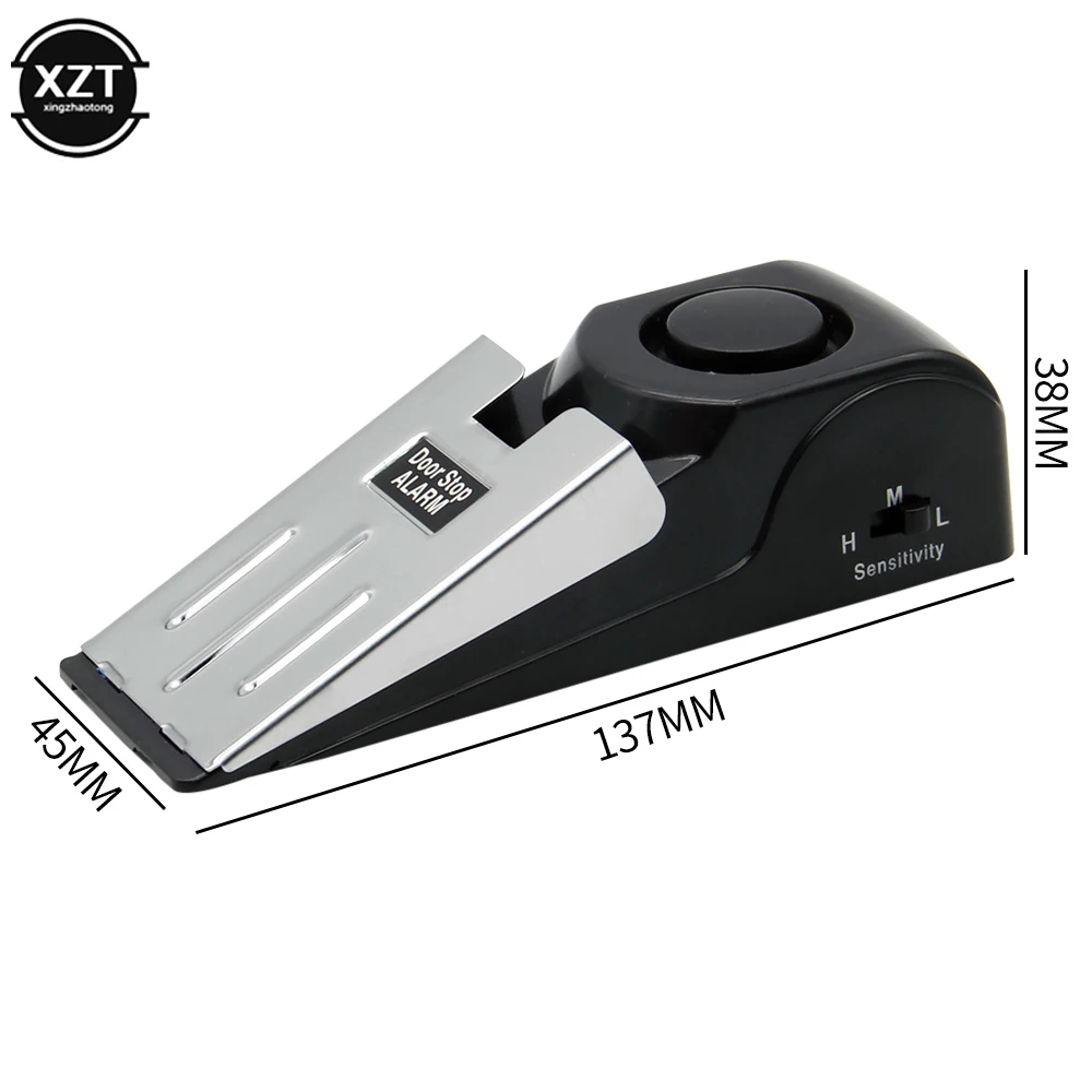 ประตู STOP ALARM Security ระบบไร้สายกันขโมยผู้ถือจับ Anti-Collision บัฟเฟอร์ประตูสําหรับเดินทางโรงแรม Home ปลอดภัย Stopper