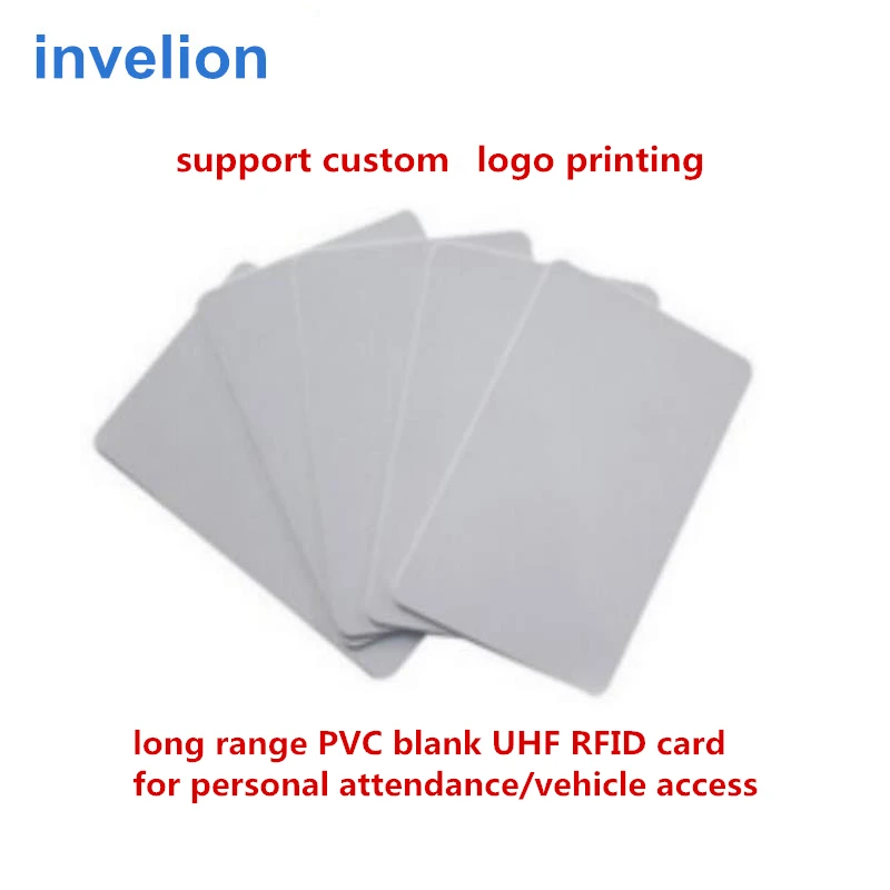 

860MHz-960MHz ISO proximity 18000-6C&EPC Gen2 UHF RFID long range PVC smart Card tag use for Vehicle and personnel management