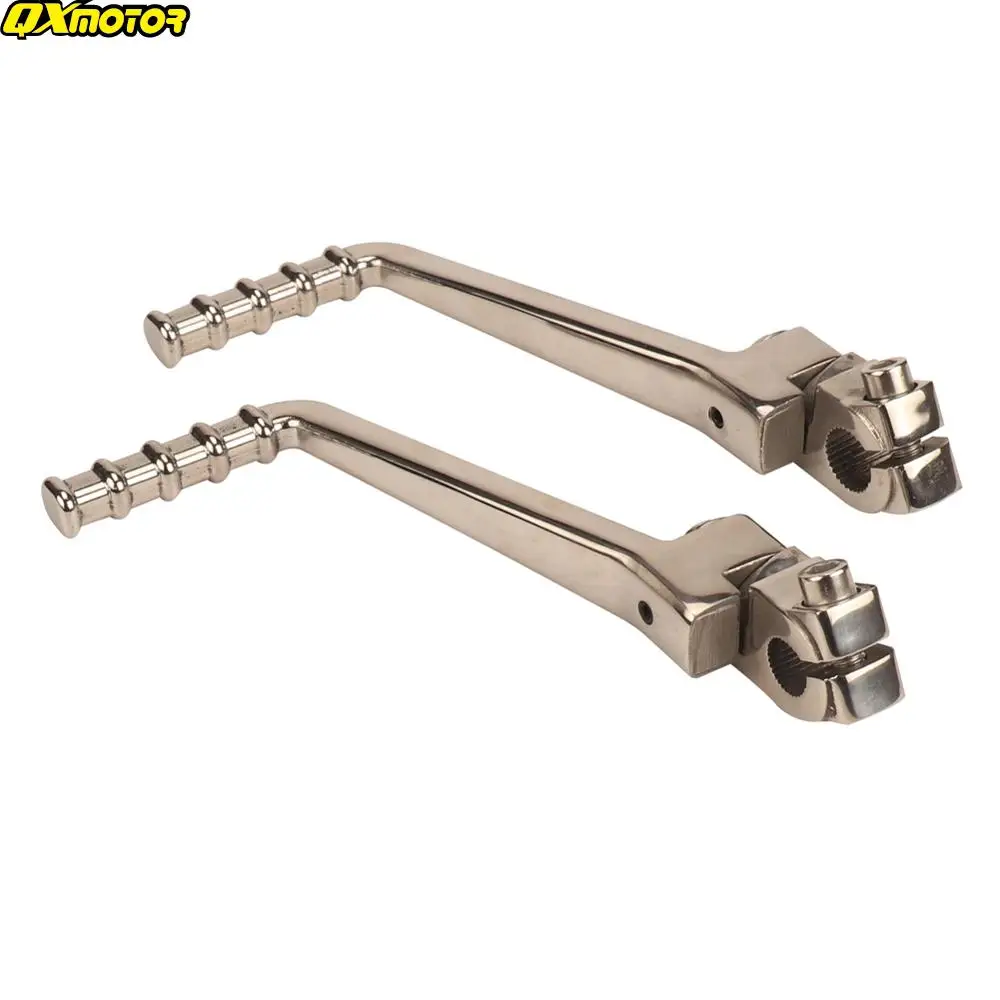 Universal Stainless 13/16mm Kick Start Starter Lever For 50 70 110 125 140 150 160 cc Kayo Apollo Bosuer SSR SDG Dirt Pit Bike