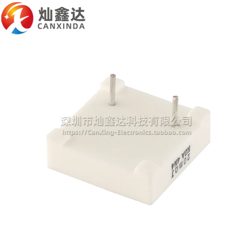 10 peças/bpr58 importado novo 0.02 ohm 20mΩj +-5% placa de metal resistor de cimento não indutivo de alta precisão