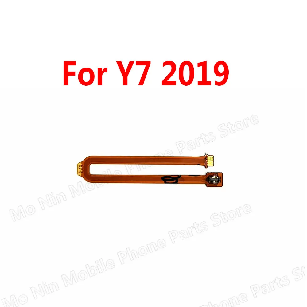 Fingerprint Sensor Scanner Touch ID Connect Home Button Flex Cable For Huawei Y7 2019