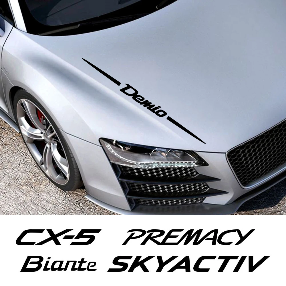 For Mazda MX5 BT50 CX 5 8 9 3 60 2 Biante Demio Skyactiv Premacy Decorative Accessories Car Whole Body Stickers and Decals