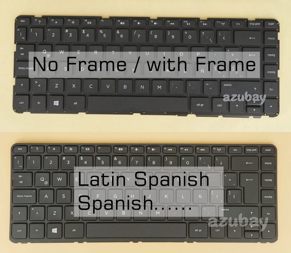 

LA Spanish Keyboard For HP 14-n000 14-g 14- n036la n202la n203la n207la n209la n220la n240la n229la g003la g005la g006la g012la