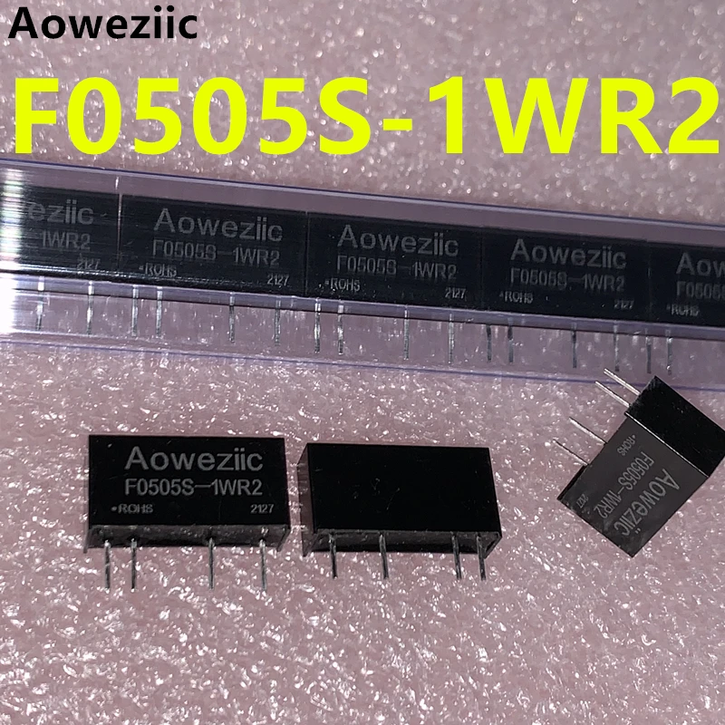 Aoweziic1Pcs F0505S-1WR2 DC-DC Power Nodule Input 5V to 5V Single Channel 3KV Isolated Non Regulated Power New Imported Original