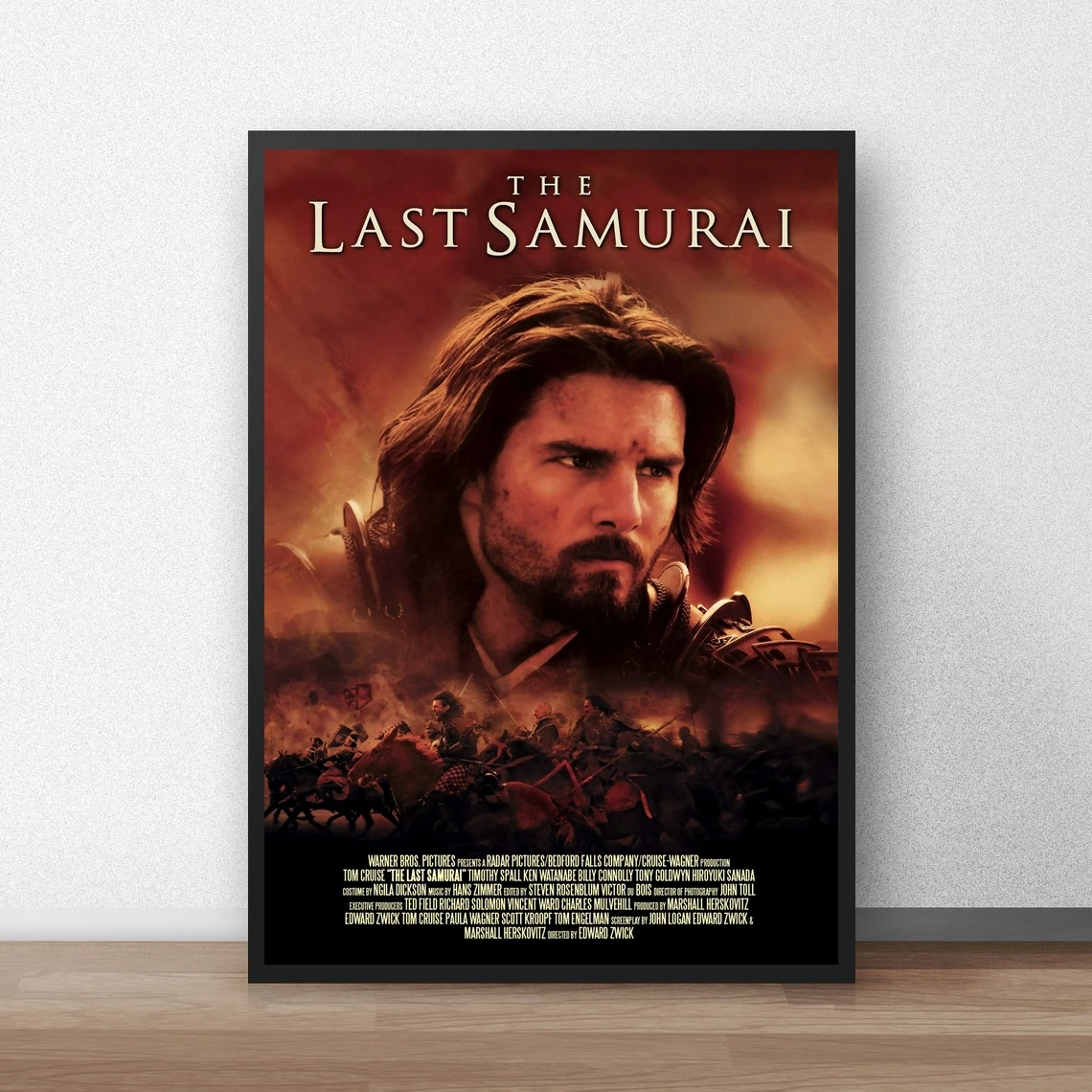 The Last Samurai Classic Movie Poster Canvas Art Print Home Decoration Wall Painting ( No Frame )