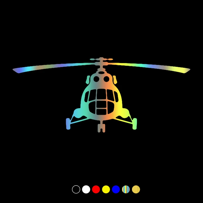 30733# 24x10 cm car sticker Mi 8 helicopter V3  car decal waterproof stickers on rear bumper window vinyl no background