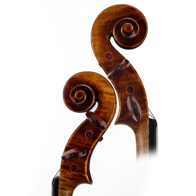 Master Violin!Guarnieri 1741 4/4 Violin Copy!Violin High-grade Handmade antique Maple violin with fiddle case bow