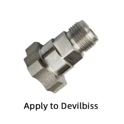 Apply To 3/8 Devilbiss ANEST 1/4 WARTE Spray Gun Inner Wire Connector PPS Adapter  For  Disposable Measuring