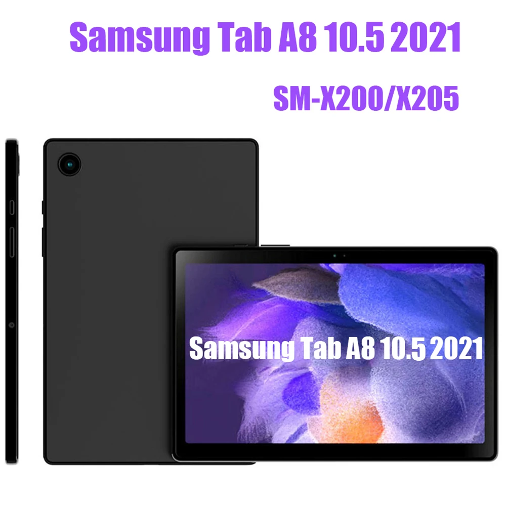 

Силиконовый мягкий чехол для планшета Samsung Galaxy Tab A8 2021, 10,5 дюйма, 2021 дюйма, чехол для планшета Galaxy Tab A 8, A8, 2021 дюйма, женский, 10,5 дюйма