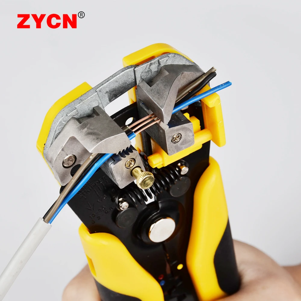 Colors HS-D1/D2 Automatic Wire Stripper Crimping Pliers Multifunctional Hand Tools Adjustable Cable Cutter AWG24-10 0.2-6mm2