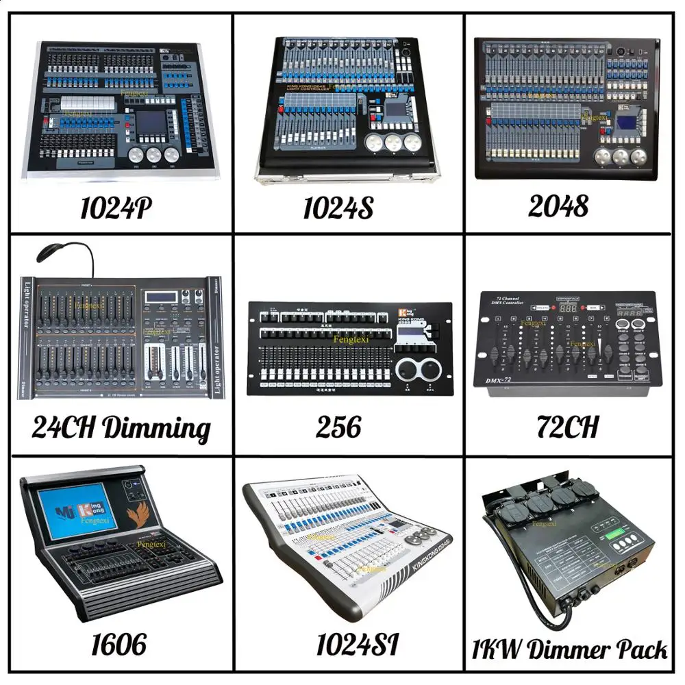 First Generation KINGKONG STAGE หน้าจอสัมผัส Controller DMX คอนโซลรองรับผ่าน Wireless ART-สุทธิ AI เทคโนโลยี's Control