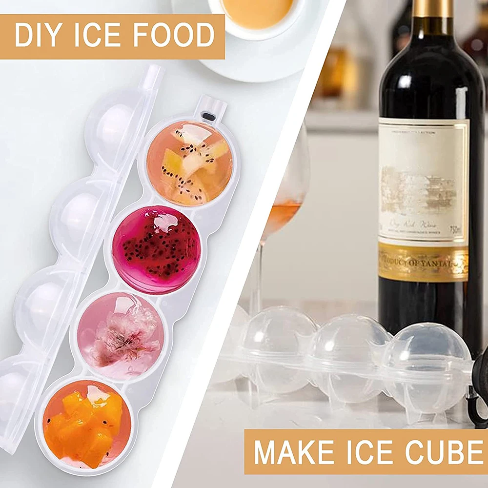 Whiskey Sipping Silicone Ice Cube Mold Cooler Whisky Cocktail Wine Drink Bar Wine Cooler Reusable Ice Cube Maker Bar Party Tools