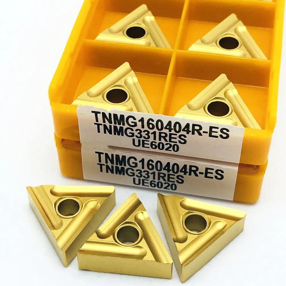 TNMG160404R UE6020 TNMG160404L carbide inserts, external turning tools, original CNC milling cutters, TNMG 160404R turning inser