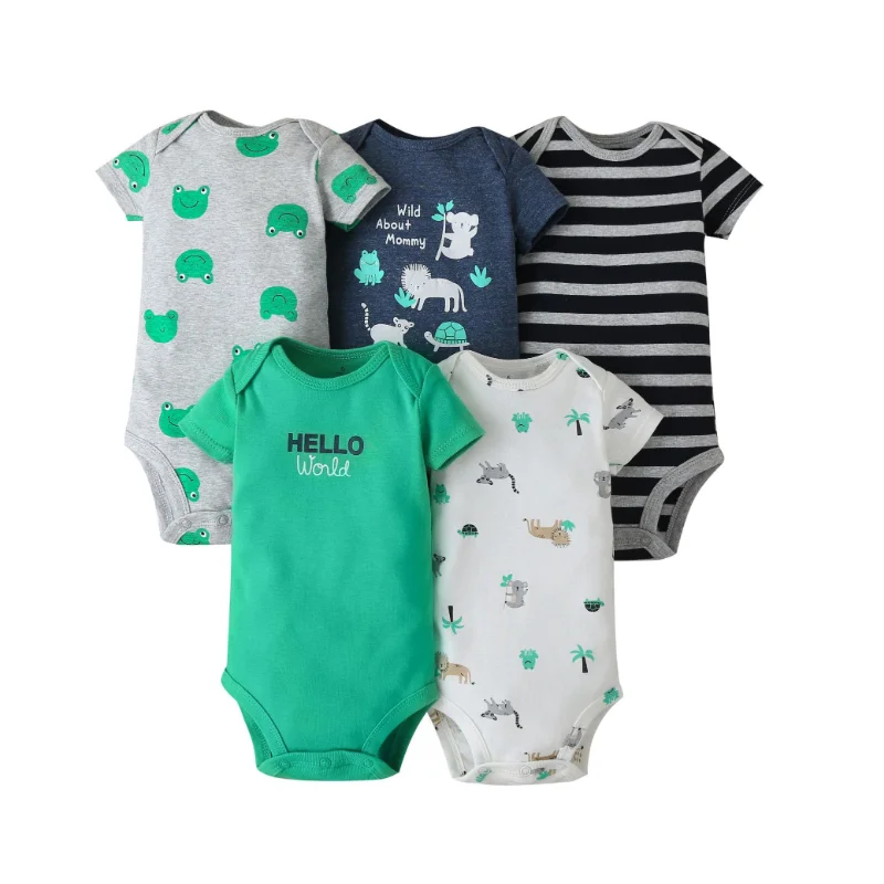 

Newborn Baby Boy Girl Romper 0-24 Months 2021 Summer Solid Mix Colors Polo Infant Baby Clothes jumpsuit New born Bebies Roupas