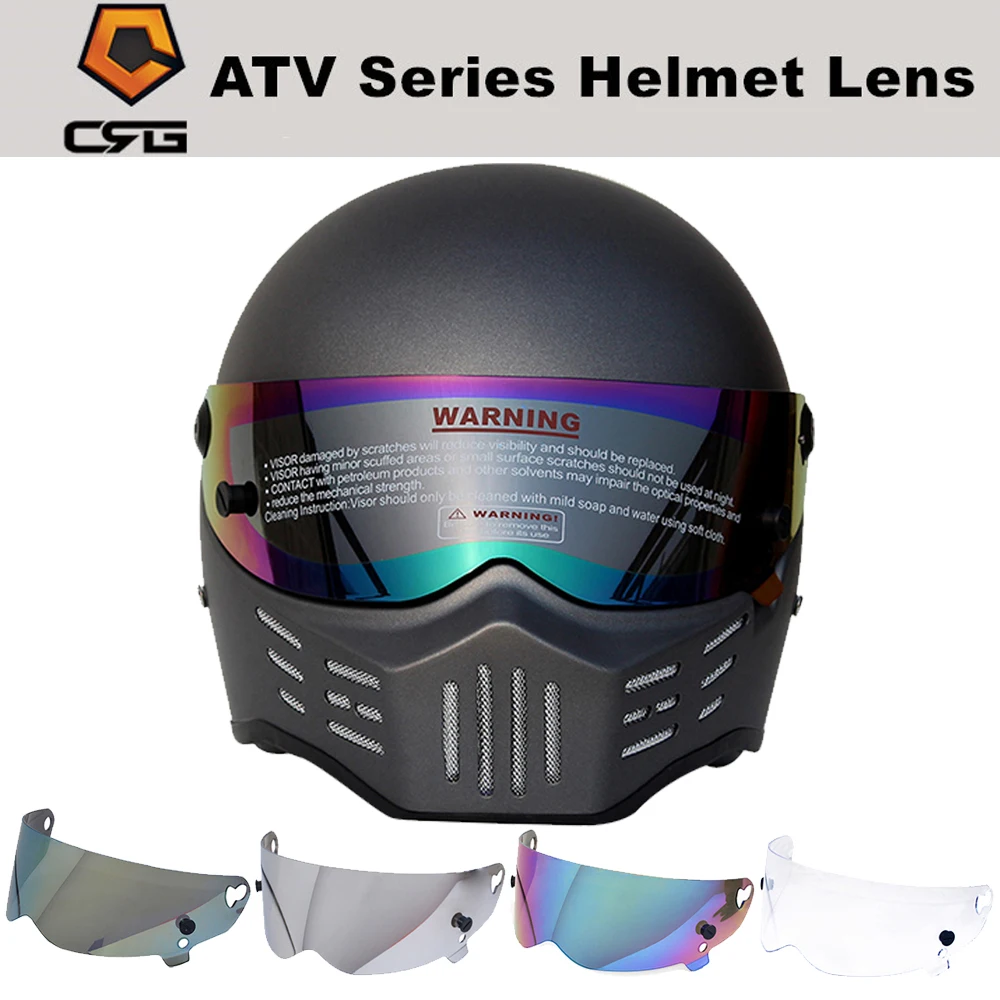 Motorcycle Helmet Lens Visor Suitable ATV Series Helmet Full Face Helmet Lens Model Motocross Helmet Lens Anti-UV HD Anti-fog