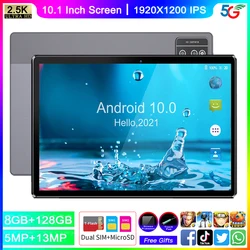 Newest 4G LTE phone call 5G WIFI 8GB RAM 128GB ROM 1920*1200 IPS tablet 10 inch Google Play планшет Планшеты Kорпус для пк+Gifts