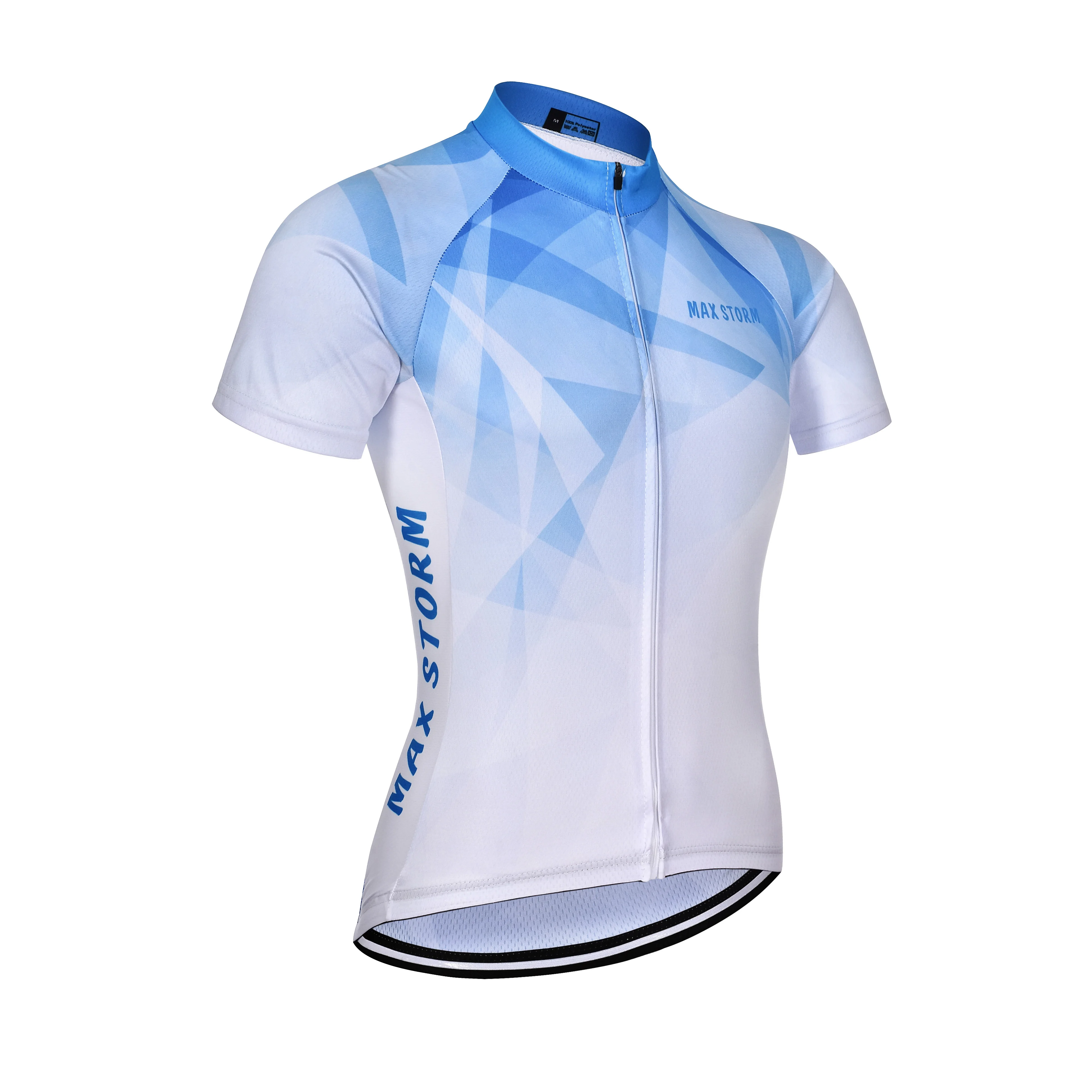 New short-sleeved gear men\'s racing suit quick-drying pocket mountain bike outdoor sportswear cycling jersey