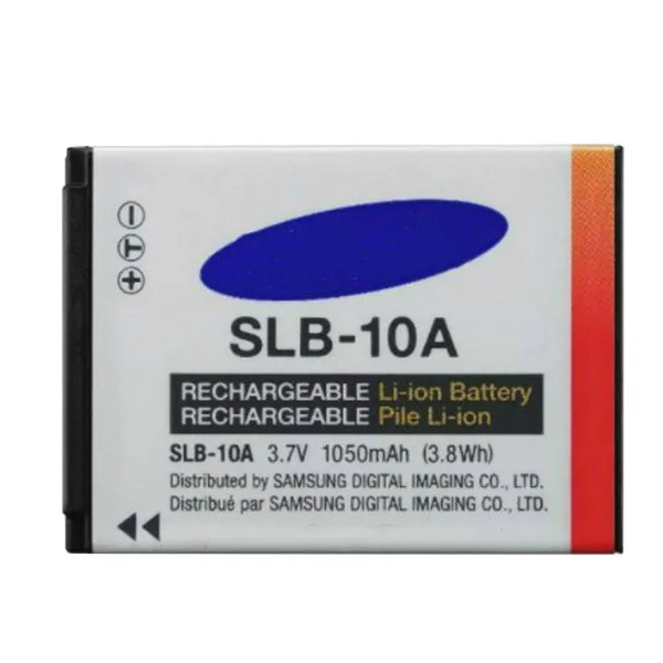 1050mAh SLB-10A SLB 10A SLB10A aparatów SAMSUNG HMX-U10 HMX-U100 SL720 SL310W SL820 HZ15W HZ10W ES60 baterii