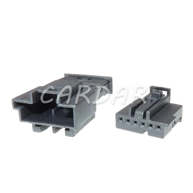 1 Set 6 Pin 1-969508-2 1-1564011-2 Car Connector Electrical Wire Cable Socket AC Assembly Auto Air Flow Meter Plug