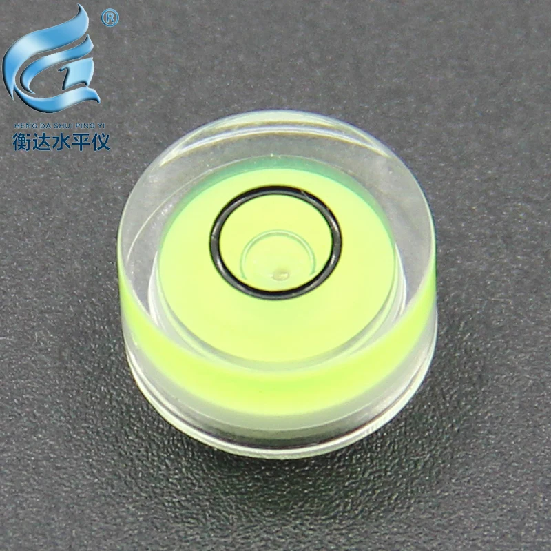 Plastic Niveau Bubble Hoge Precisie Niveau Bubble 12*6Mm 100Pcs/Batch