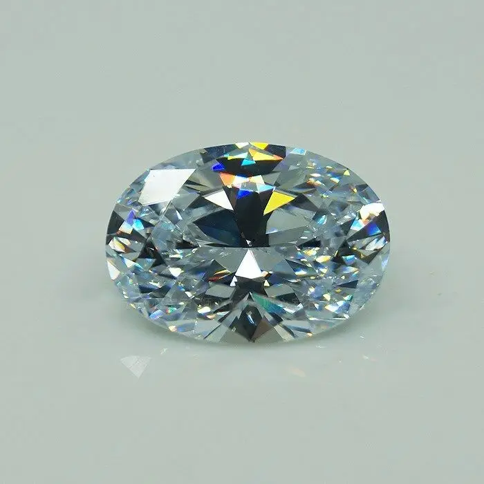 30 CT Huge White Sapphire AAA Zircon 15 * 20MM Oval Cut Loose Gemstones Gems Wholesale image 3