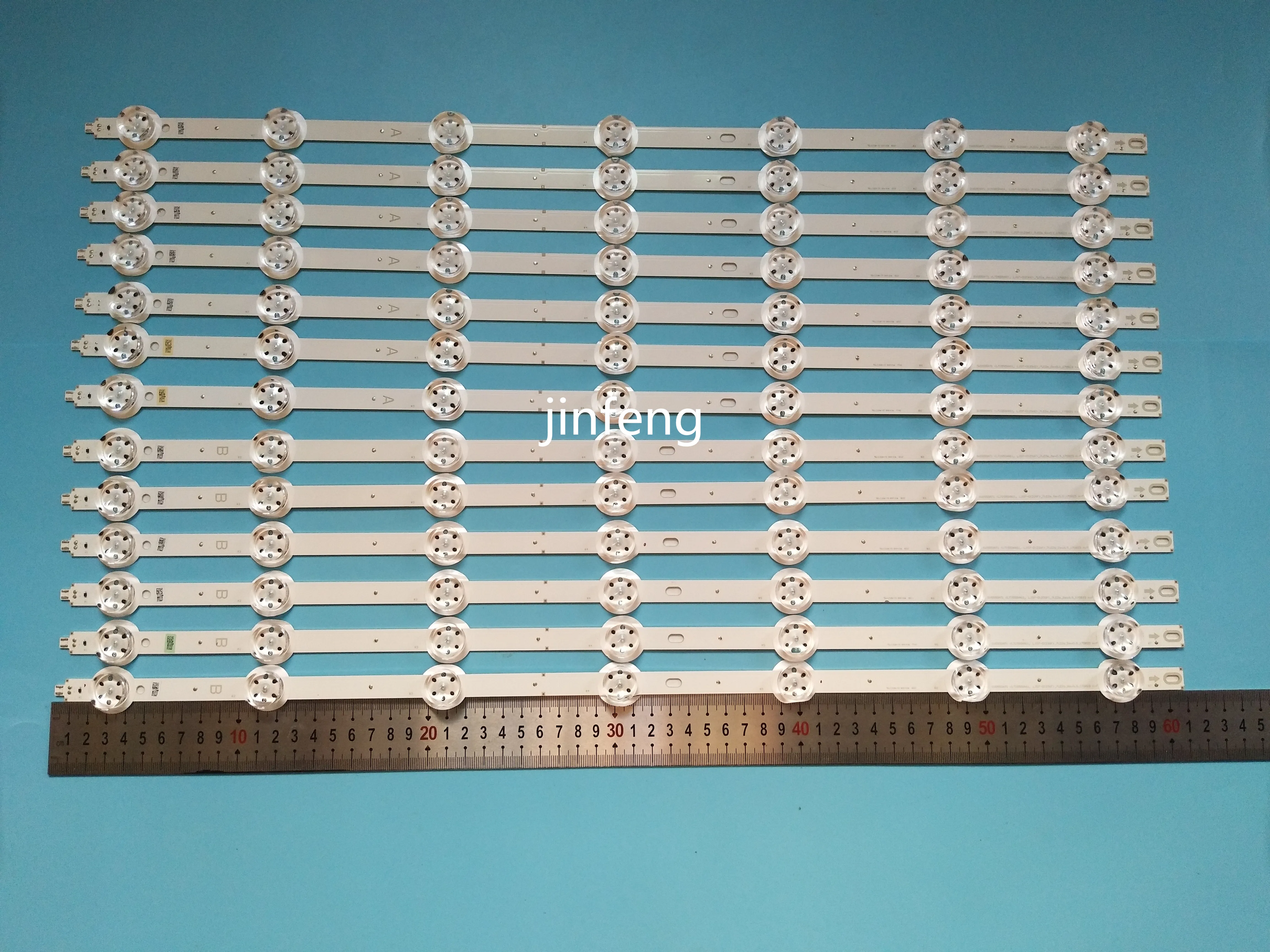 

1 lot=13pieces for LED Backlight strip SVS550AF3 LJ07-01236A LJ07-01256B For Sam sung 55inch screen LTI550HN11