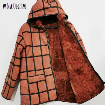 ใหม่ผู้ชายเสื้อขนสัตว์บวกหมวกผู้ชาย 100% เสื้อหนังแกะจริง,ชุดสูทผู้ชาย,แจ็คเก็ตหนัง,หนา,ขนาดที่กําหนดเอง