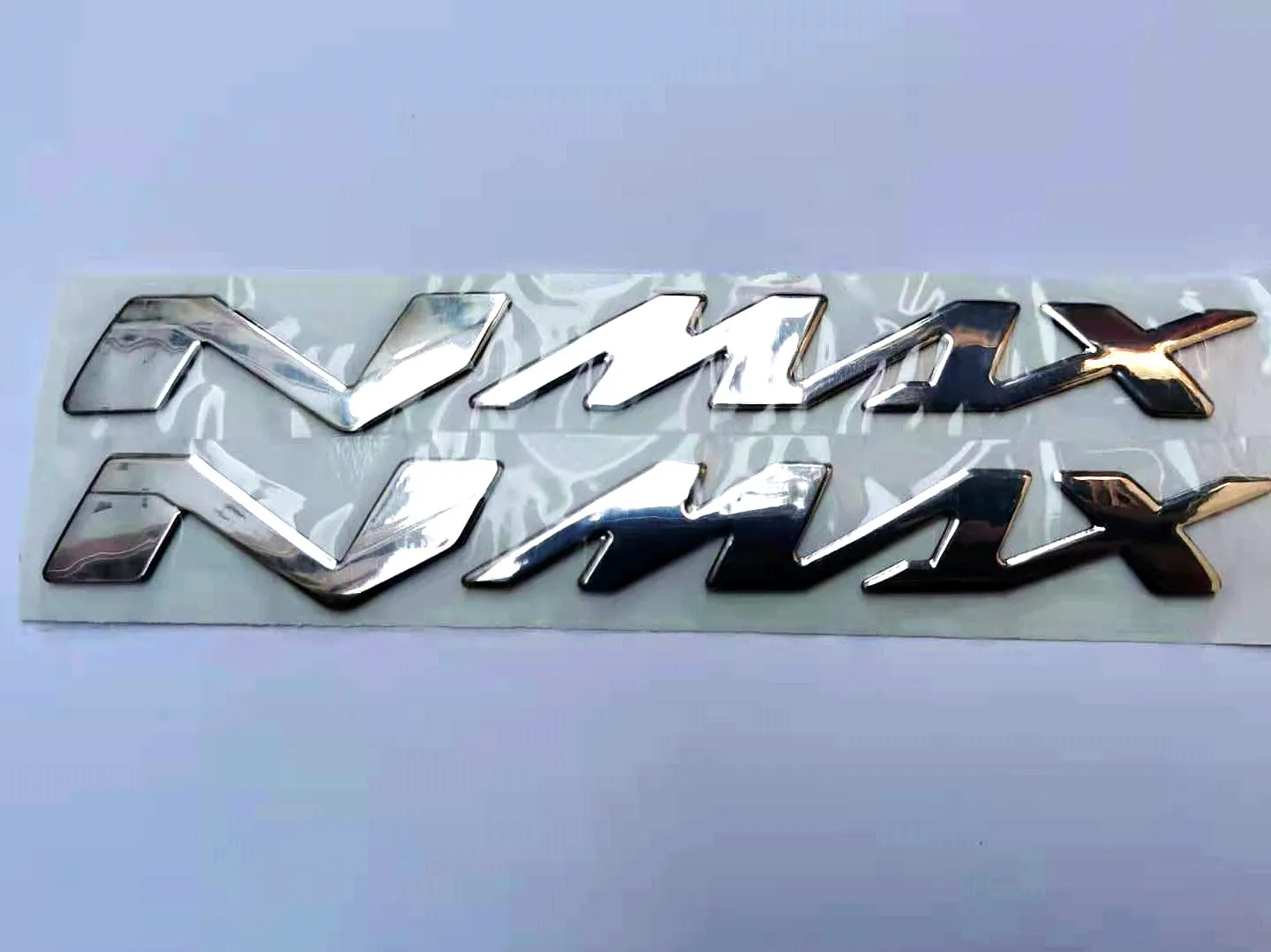 Tank Emblem StickersFor Yamaha NMAX N MAX N-MAX 155 250 400 Motorcycle 3D Stickers Decals N-MAX Logo 16*2cm