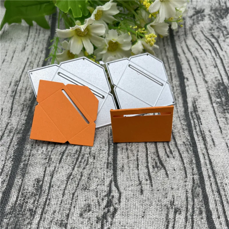 Металлические Вырубные штампы-конверты для рукоделия скрапбукинга альбома тиснения бумаги