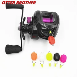 5Pcs Angelschnur Halter Schnalle Stopper Keeper Clip Baitcastingrolle Linie Stopper Sicher Halten Stange Werkzeug Pesca Fisch Zubehör