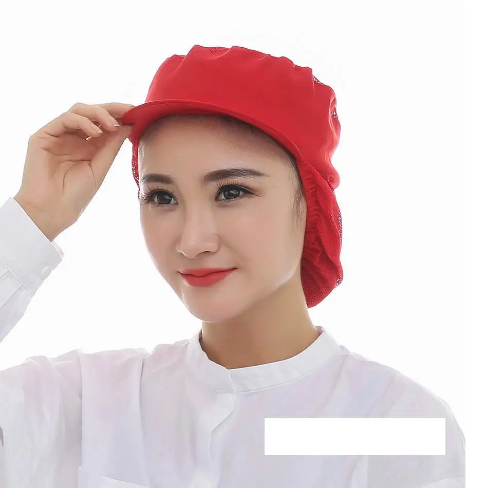 Food Cap Factory Workshop Hat Working Cap Female Net Cap