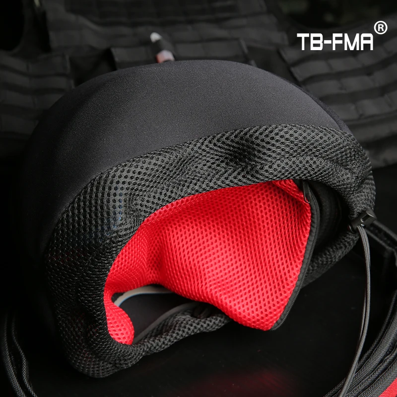 TBfma Outdoor Sports Tactical Helmet Storage Bag Protective Cover Environmental Protection Diving Material TB1351