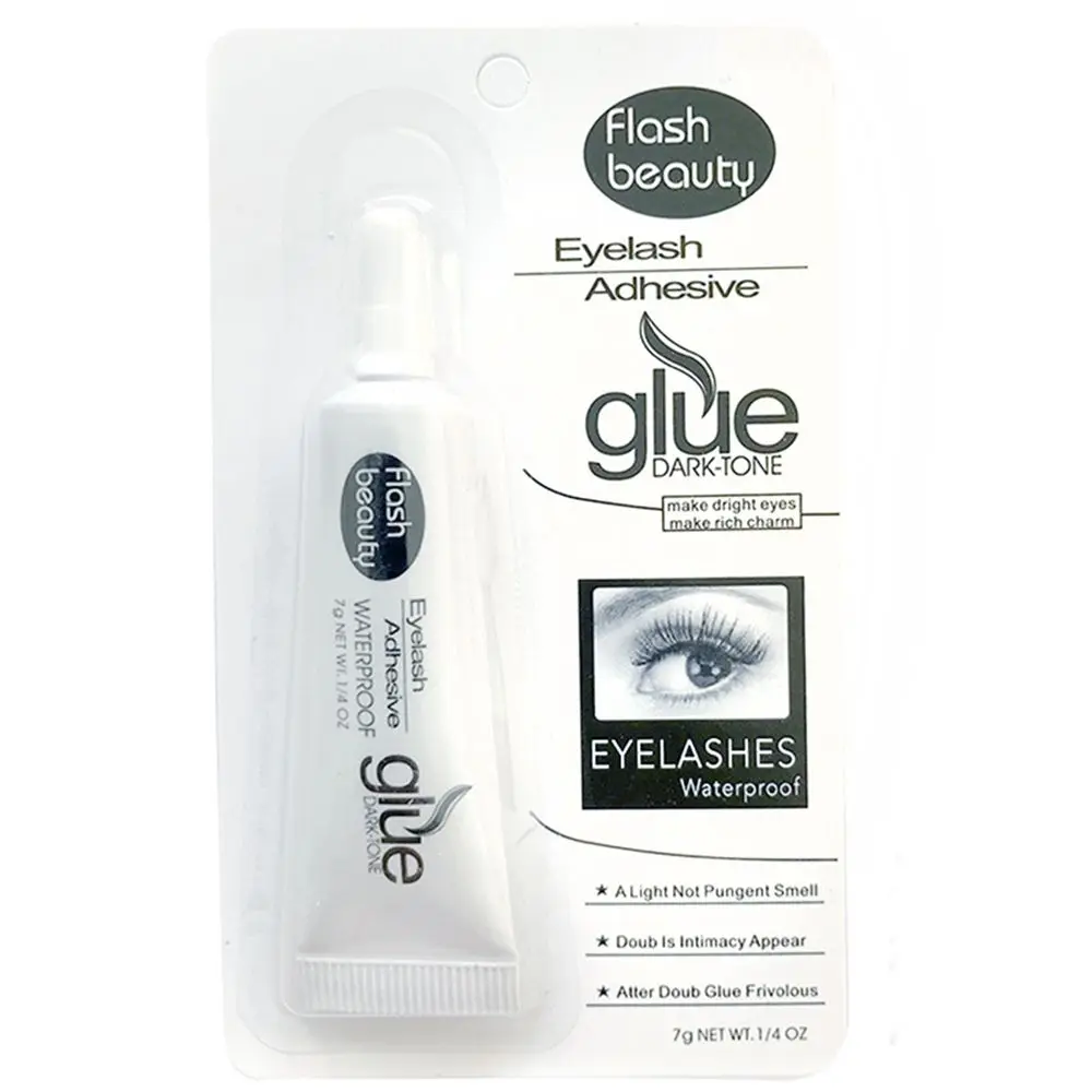 Professional Waterproof Moderate Safe Long Lasting Flase Eyelashes Glue Double Eyelid Glue Eye Makeup Tools Eyelash Adhesive