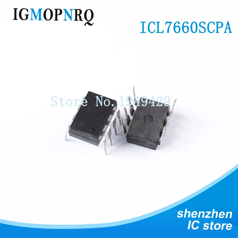 10pcs ICM7555IPAZ ICL7660SCPA ICM7555IPA ICM7555 DIP-8 In Stock ICL7660