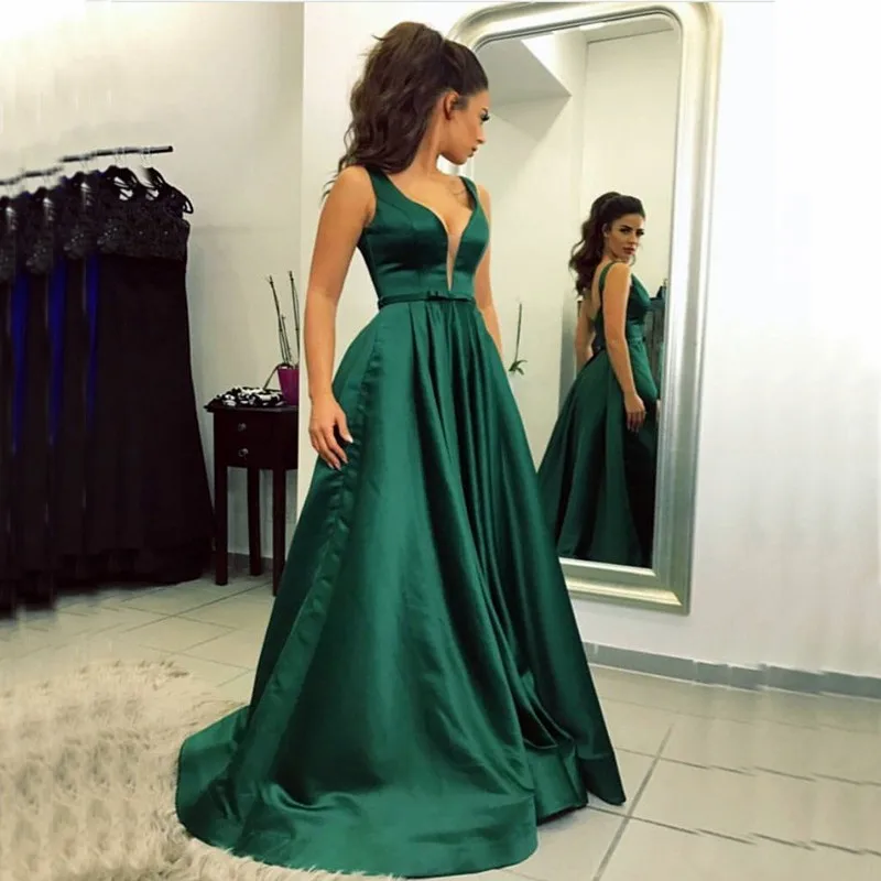 

2022ANGELSBRIDEP 2 STORE V-Neck Long Evening Party Dresses Soiree Robe Fashion Strap Court Sation Special Occaion Prom Plus Size