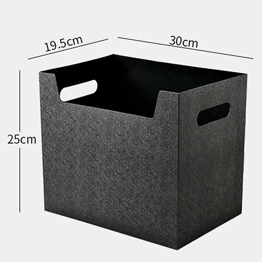 Office Documents Desktop Organizer Portable PP Book File Box Paper Holder Desk File Storage Box Stationery Sundries Storage Rack