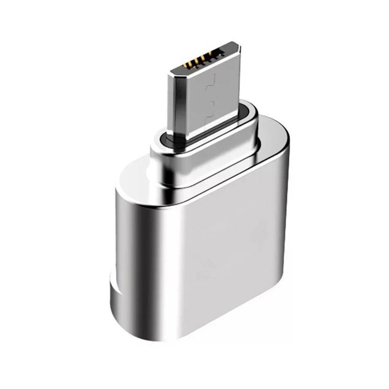 Mini adattatore per lettore di schede di memoria per telefono otg Micro usb 2.0 di alta qualità cardreader in alluminio per laptop micro SD/TF microsd