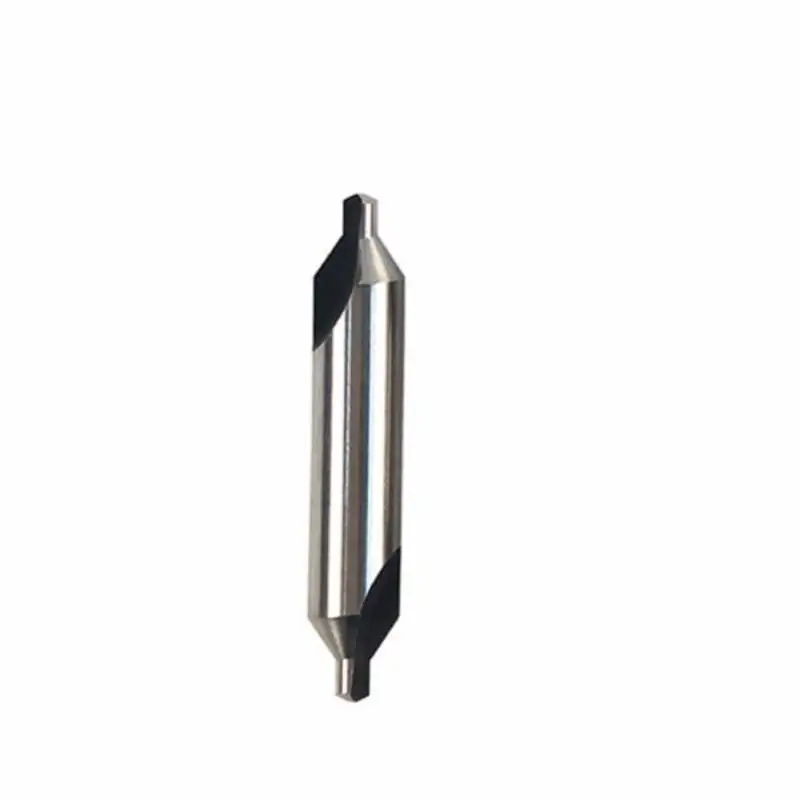 5/10PCS titanio-ha placcato il trapano del centro del cobalto HSS ha combinato il trapano di centraggio 60 punte di metallo del pezzo di angolo dei svasatori di grado HSS-TIN