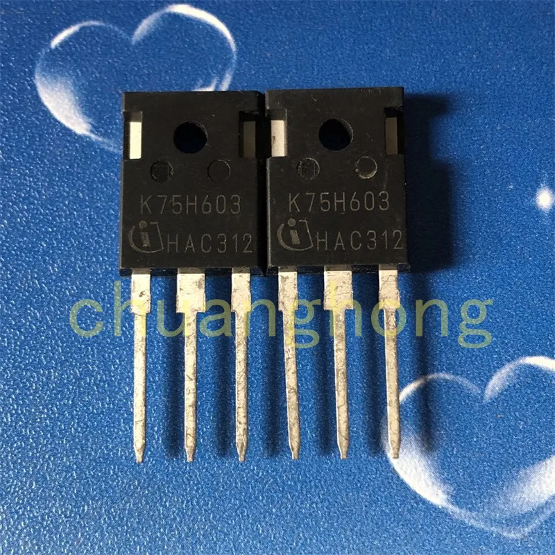 1pcs/lot Power triode K75H603  original packing new field effect transistor IGBT triode TO-247